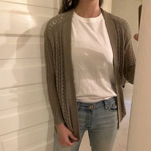 Urban Outfitters Army Green Cardigan